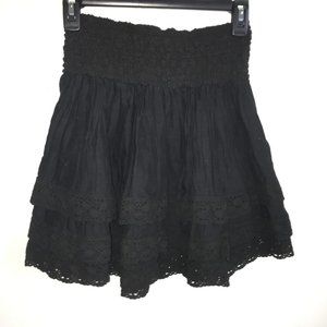 Chelsea and Theodore Black Skirt